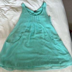 Sparkle and Fade Teal/Mint Dress